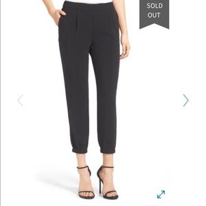 TROUVE STRETCH CREPE JOGGER PANTS FROM NORDSTROM 8